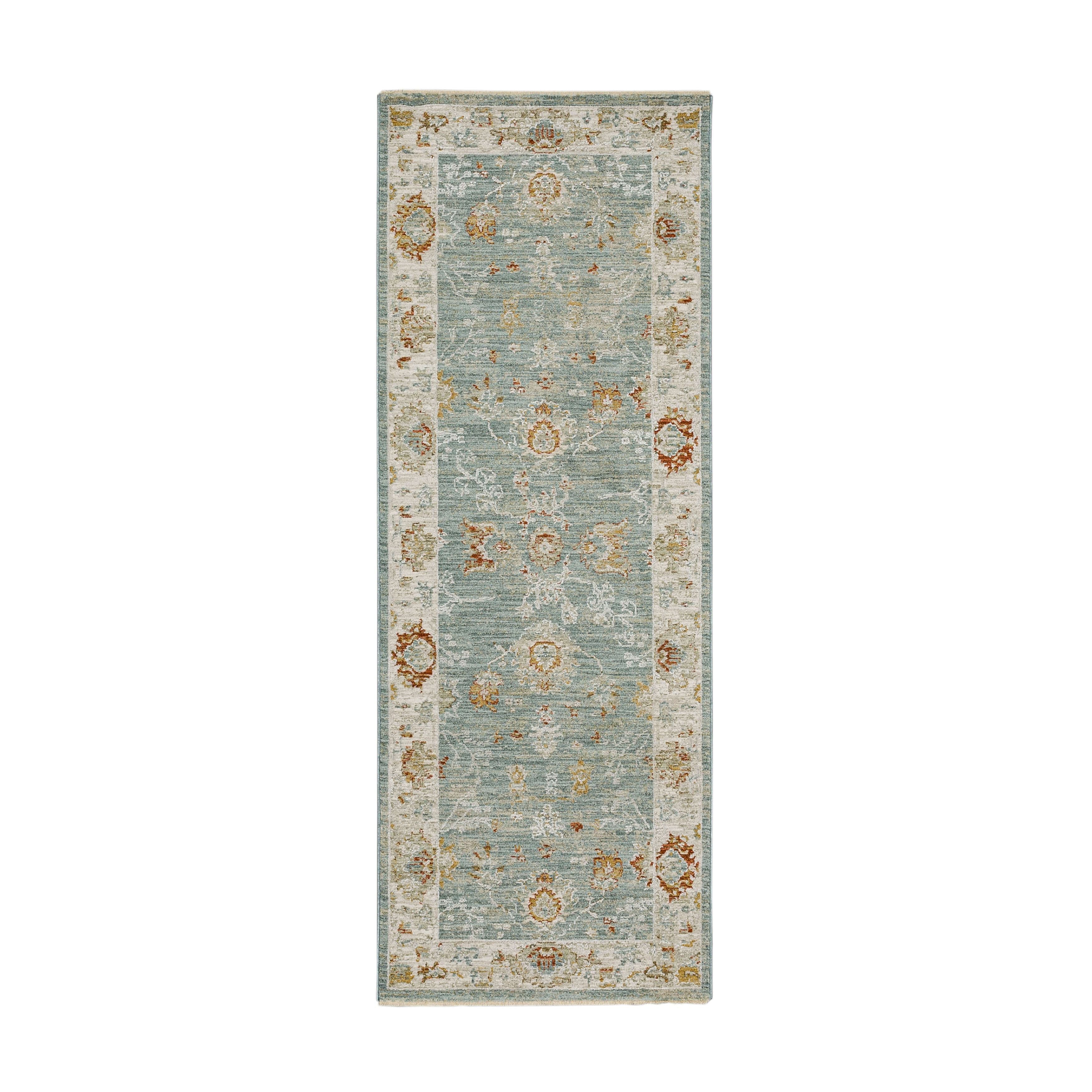 あおむらたん Adalia Amasya Blue – Karastan Rugs
