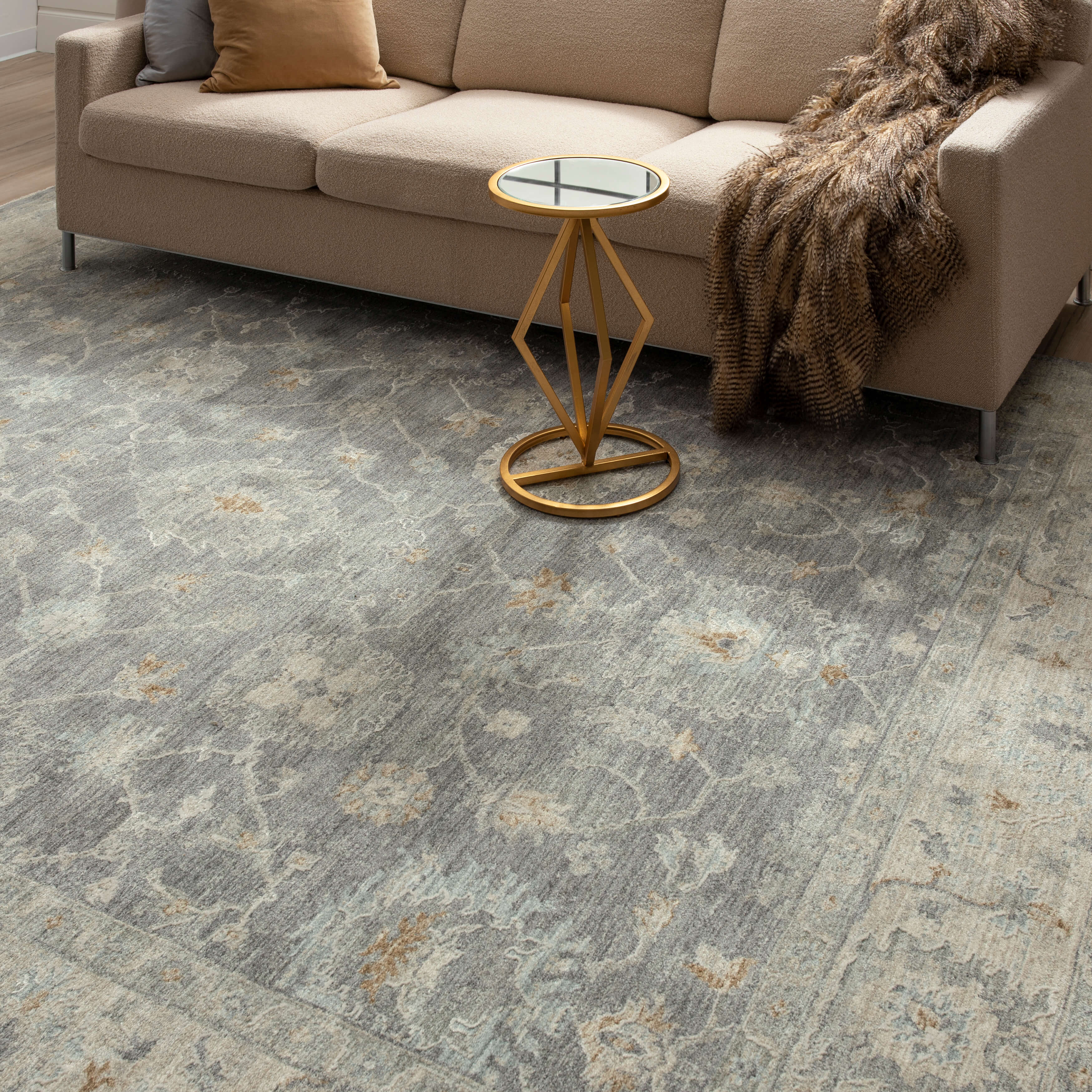 Adalia Kahta Dark Gray – Karastan Rugs