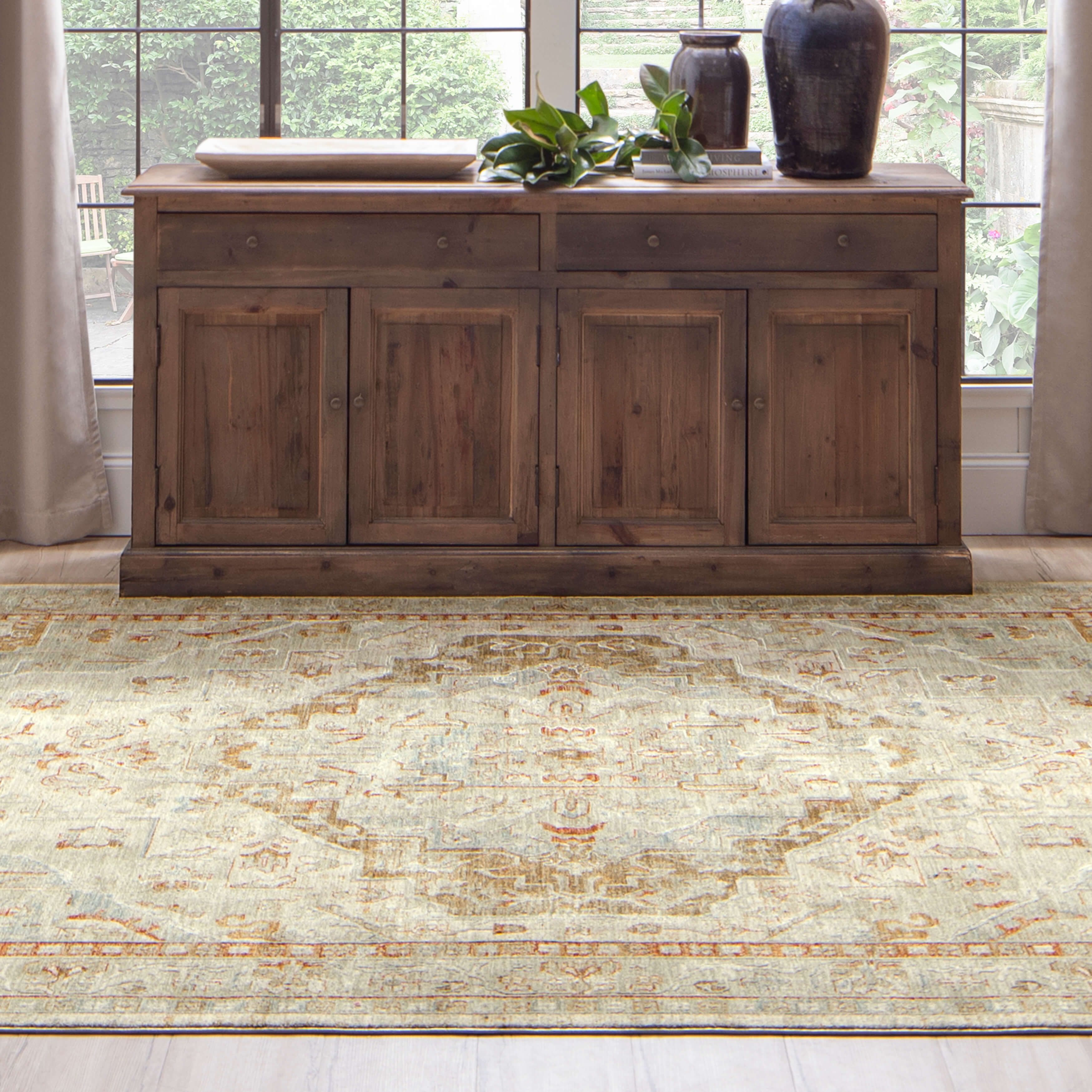 Adalia Kumra Cream – Karastan Rugs