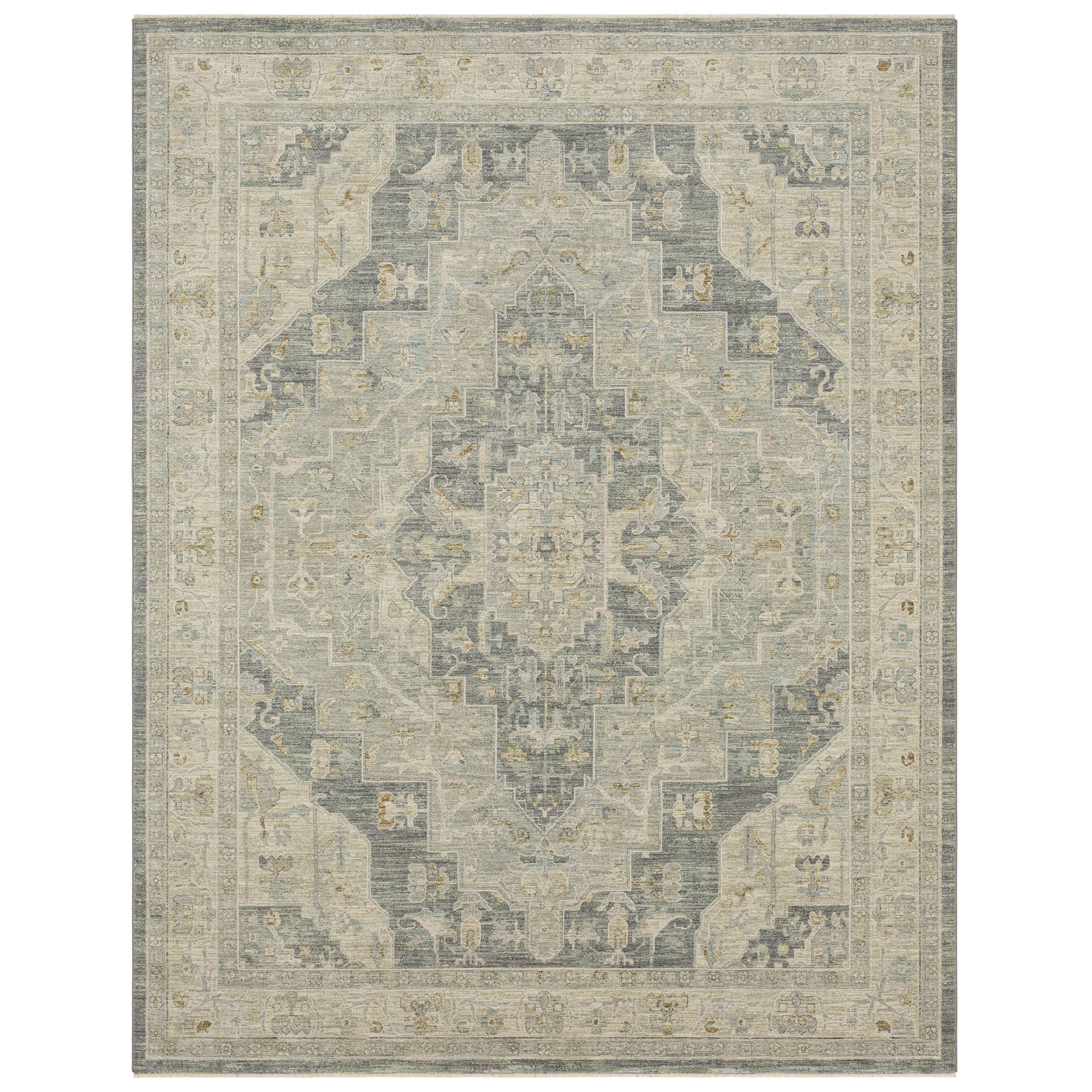 Adalia Kumra Dark Gray – Karastan Rugs