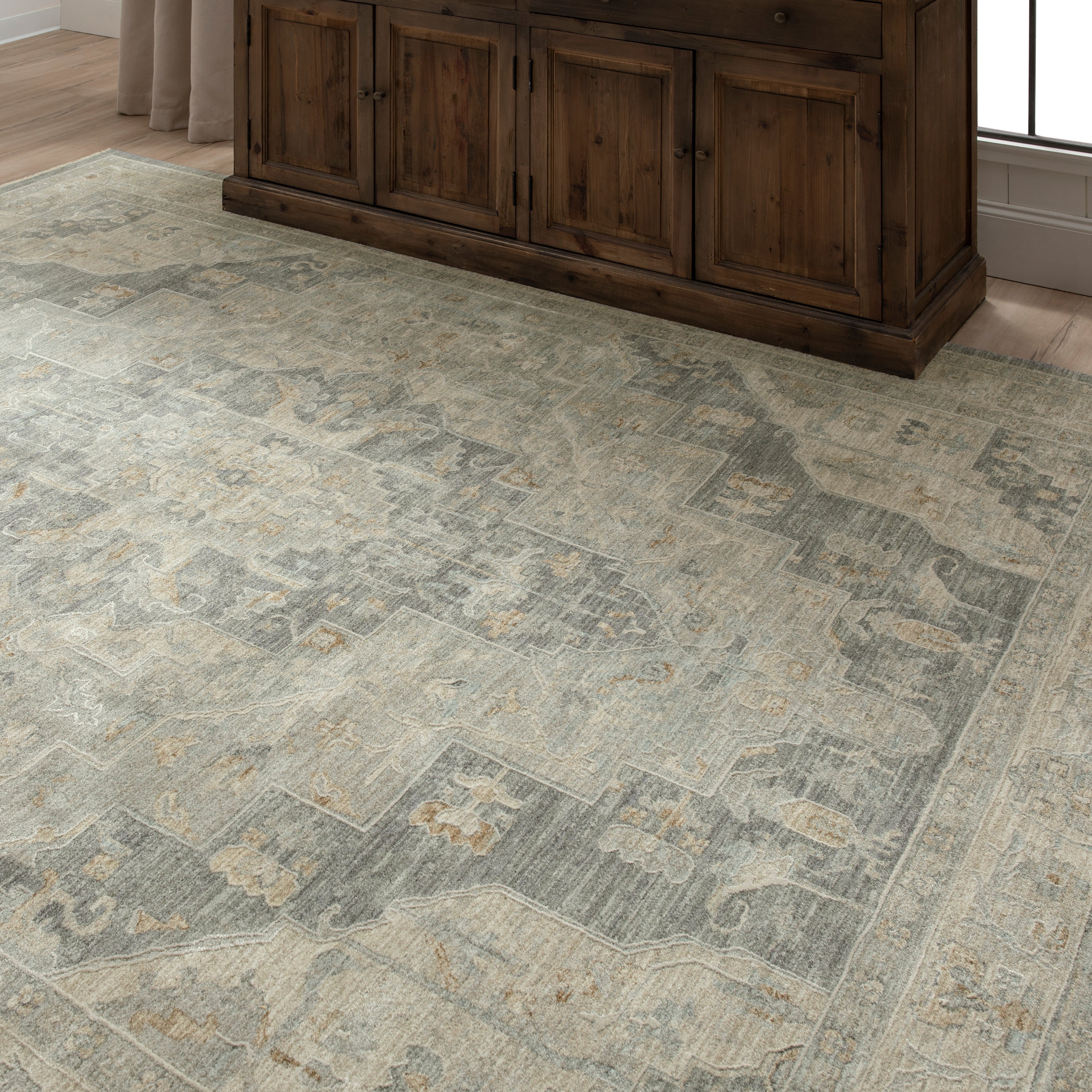 Adalia Kumra Dark Gray – Karastan Rugs