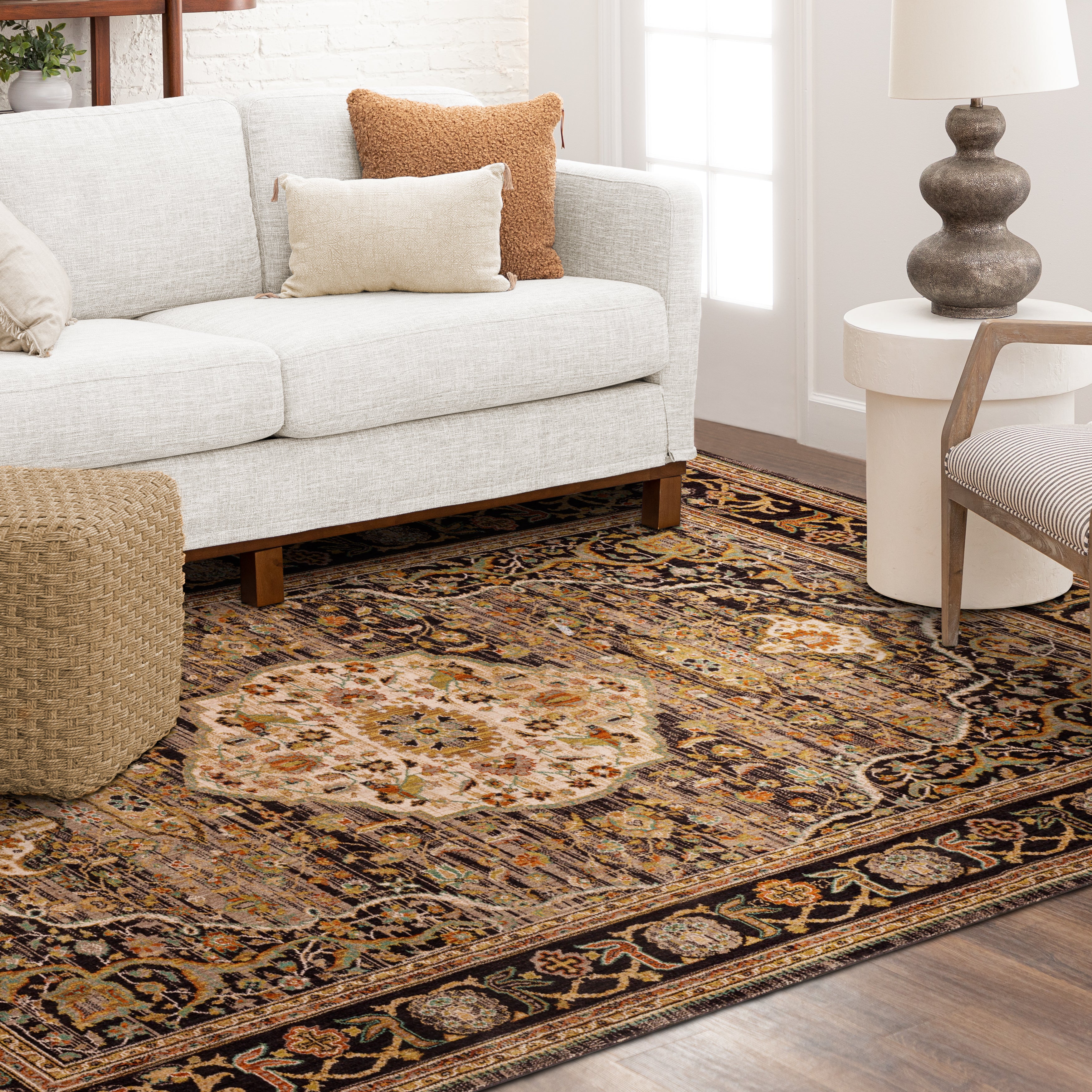 Spice Market Petra Charcoal – Karastan Rugs