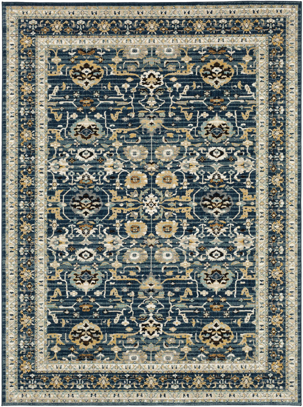 Karastan Zephyr Amphora Majolica Blue