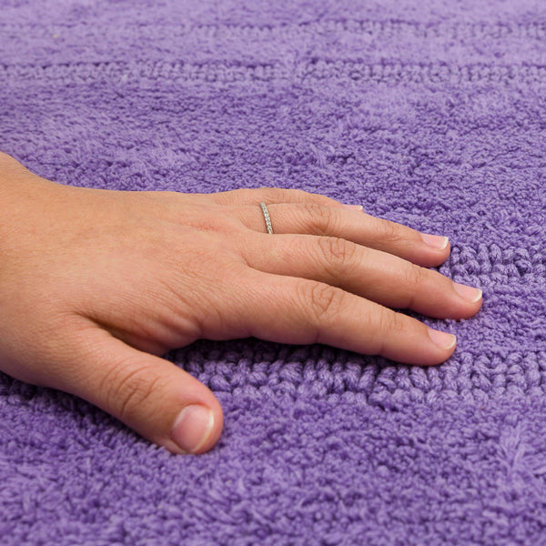 Mohawk Home Bath Cotton Reversible Fiesta Grape