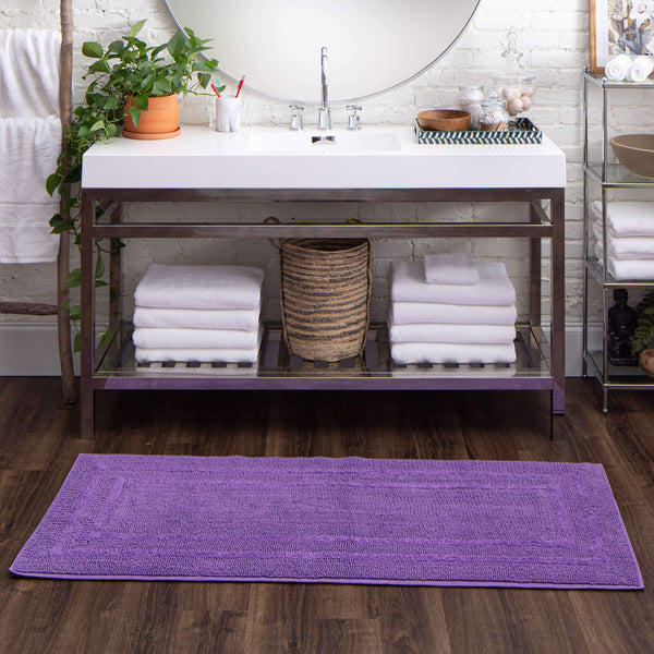 Mohawk Home Bath Cotton Reversible Fiesta Grape