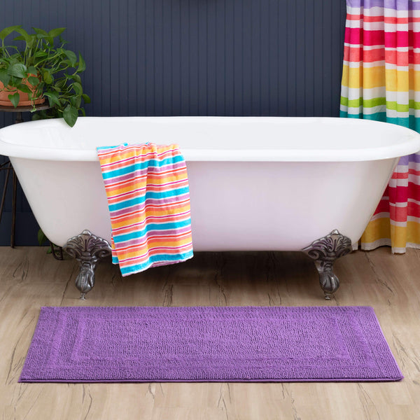 Mohawk Home Bath Cotton Reversible Fiesta Grape