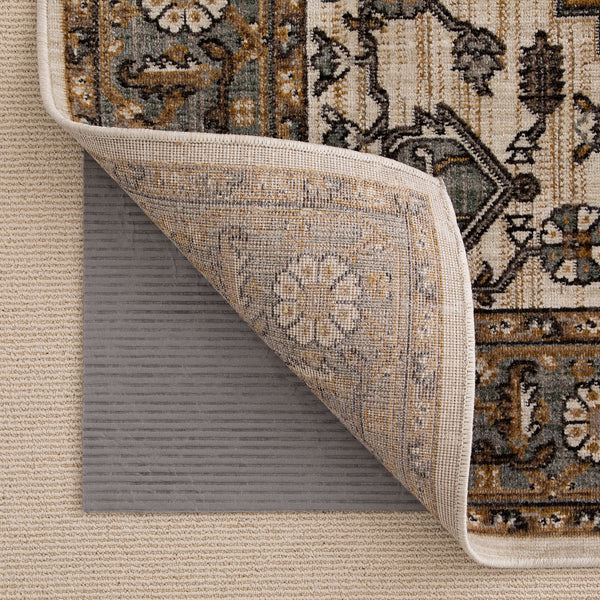 Karastan All Pet Reversible Pet-Proof 6' X 9' Rug Pad In Grey